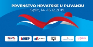 Prvenstvo Hrvatske 25m, Split 14.-16.12.2019.